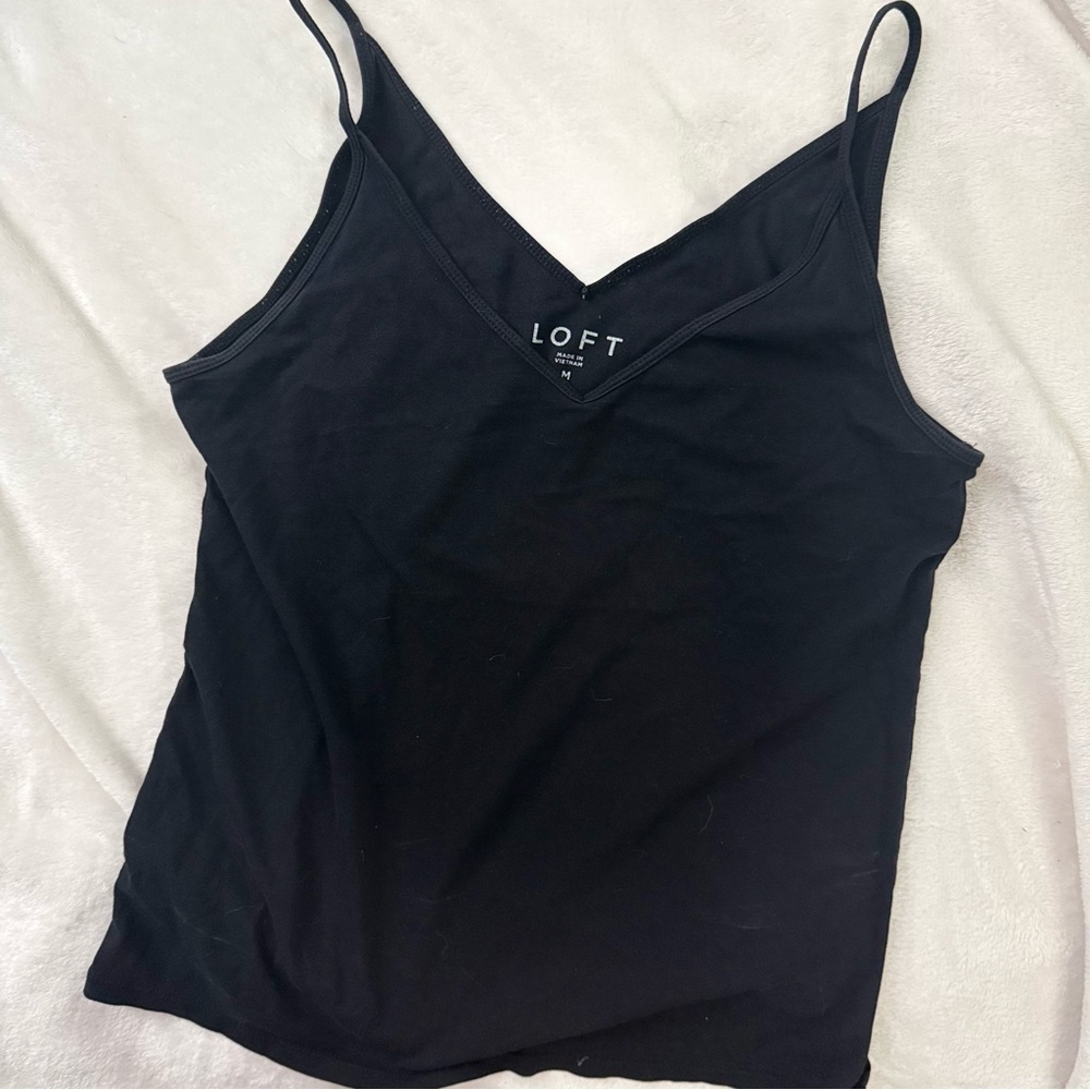 LOFT Classic Black Camisole Top